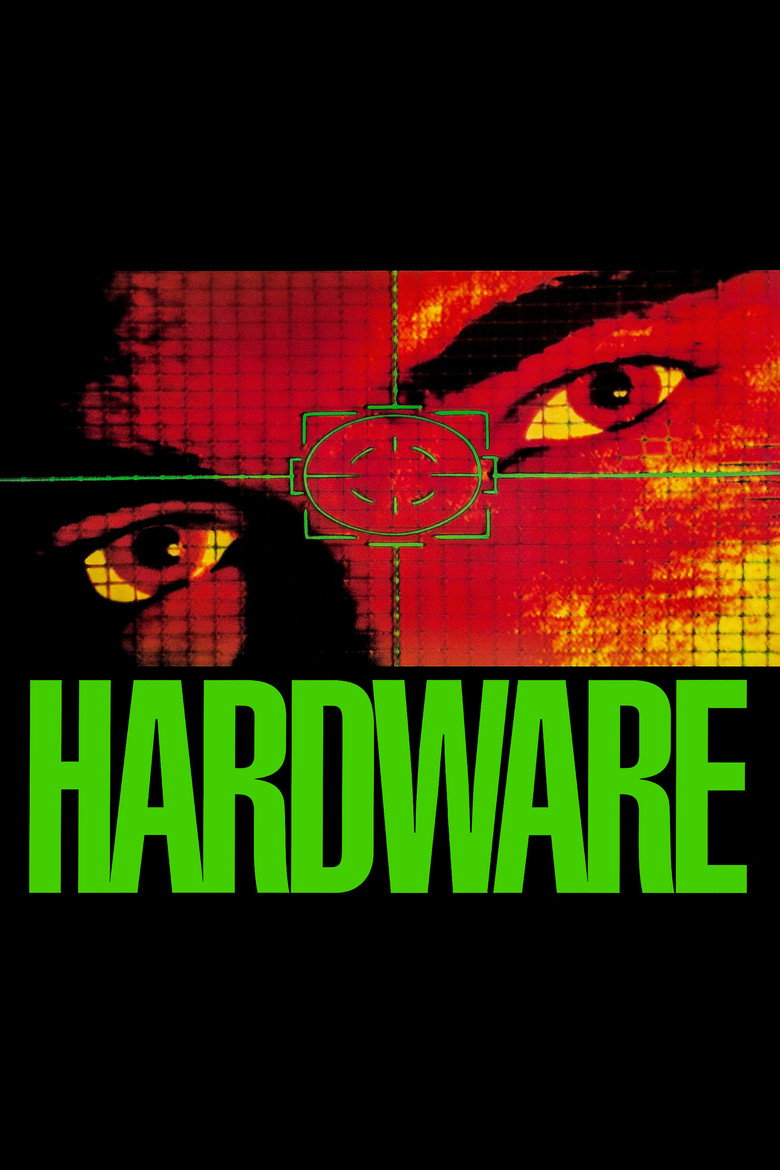 Cartel de Hardware: Programado para matar, 1990