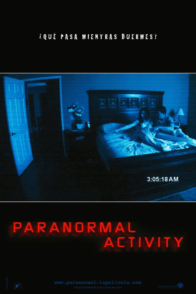 Cartel de Paranormal Activity, 2007