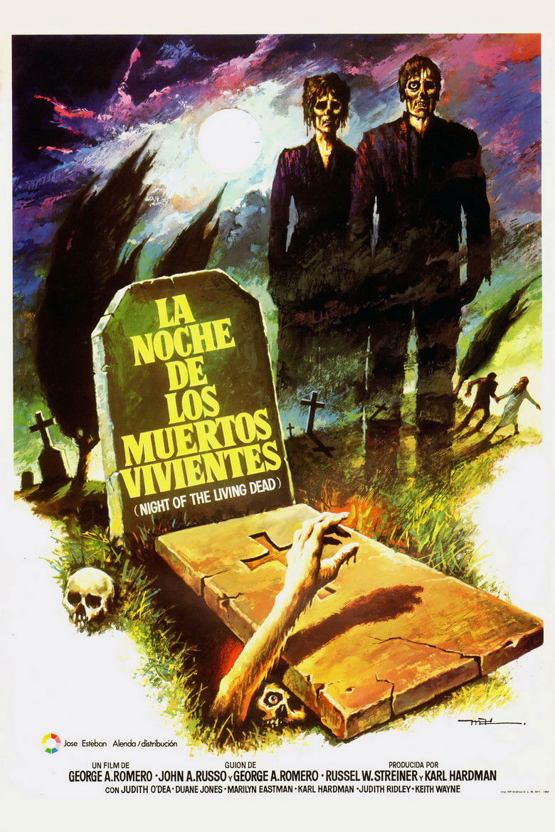 Cartel de La noche de los muertos vivientes, 1968