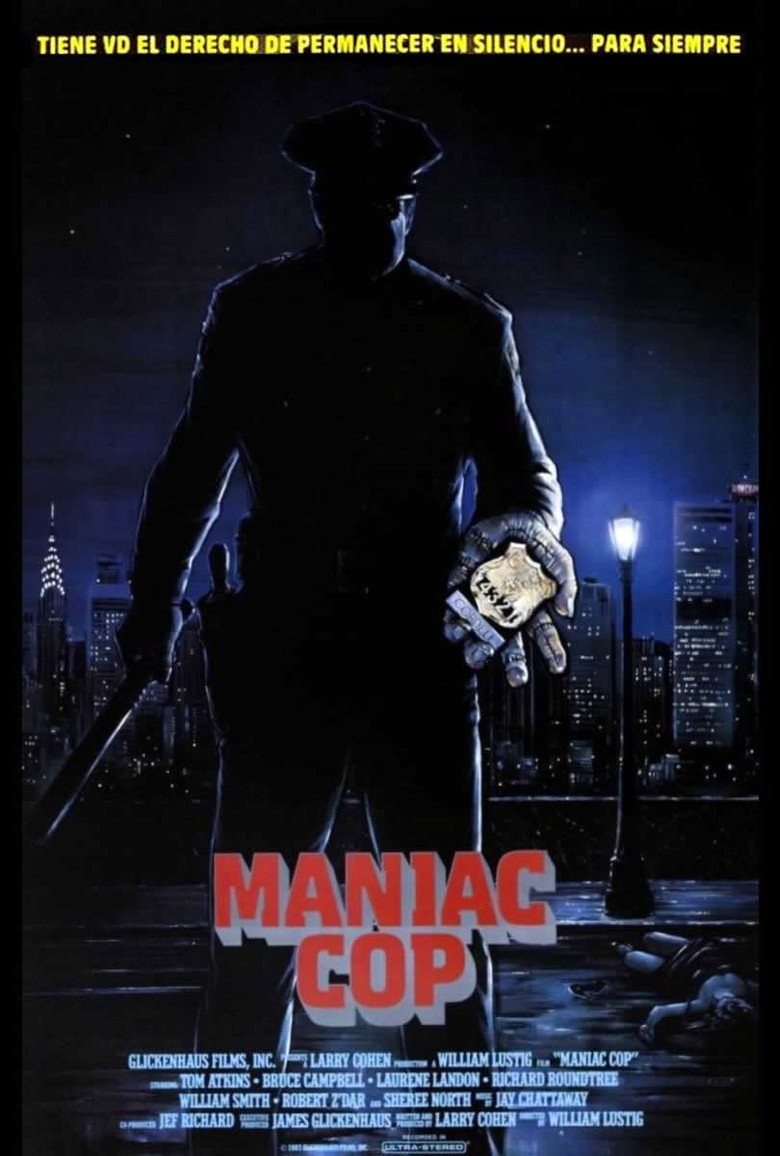 Cartel de Maniac Cop, 1988