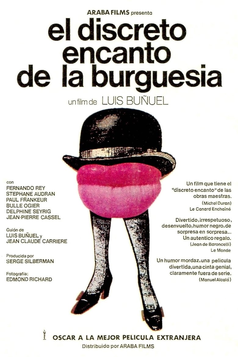 Cartel de El discreto encanto de la burguesía, 1972