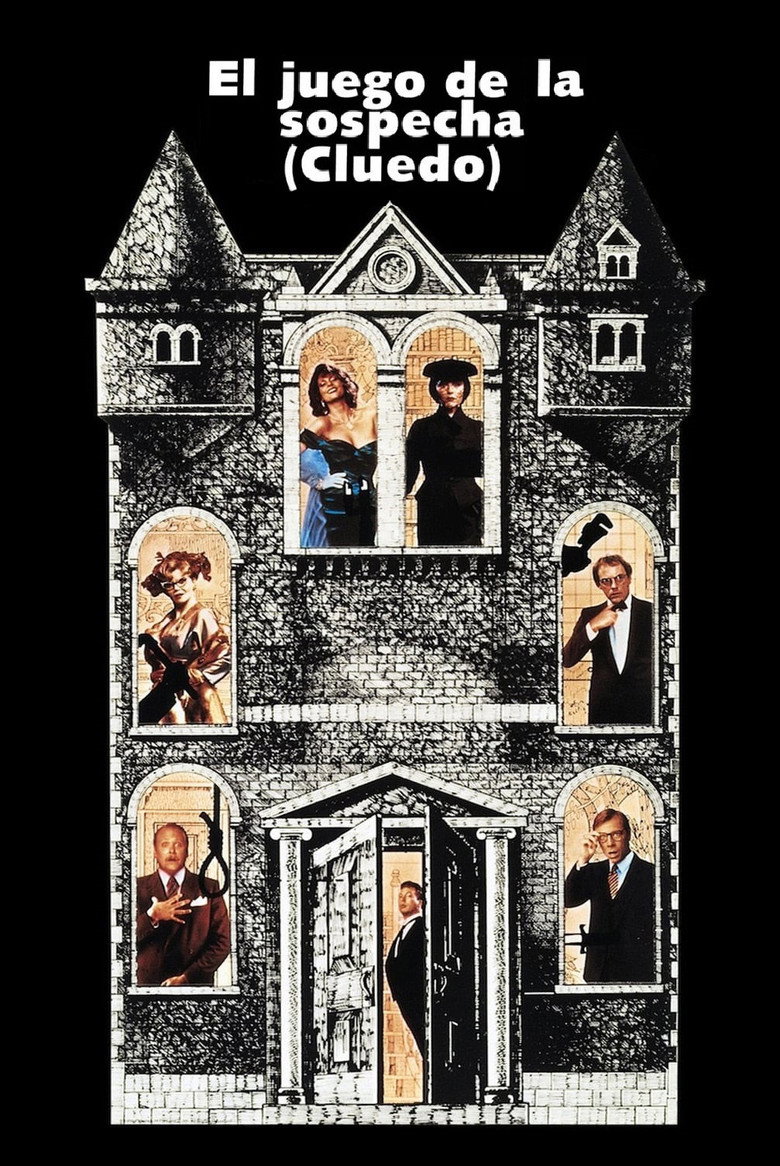 Cartel de El juego de la sospecha (Cluedo), 1985