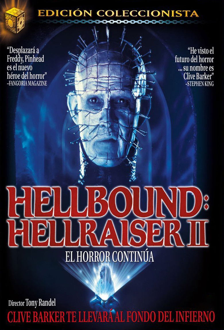 Póster de Hellraiser II: Hellbound