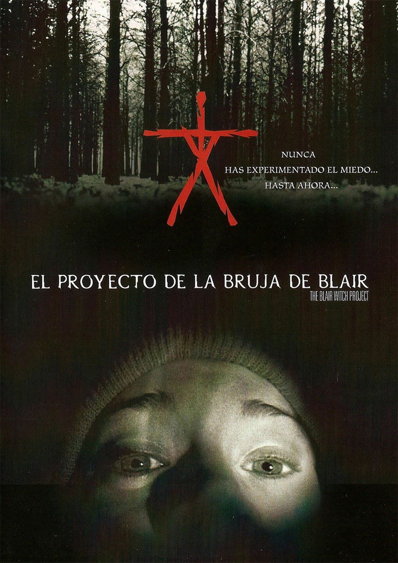Cartel de El proyecto de la bruja de Blair, 1999