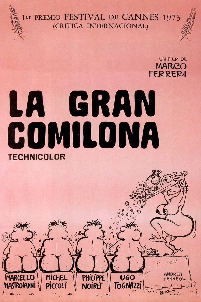 Cartel de La gran comilona, 1973