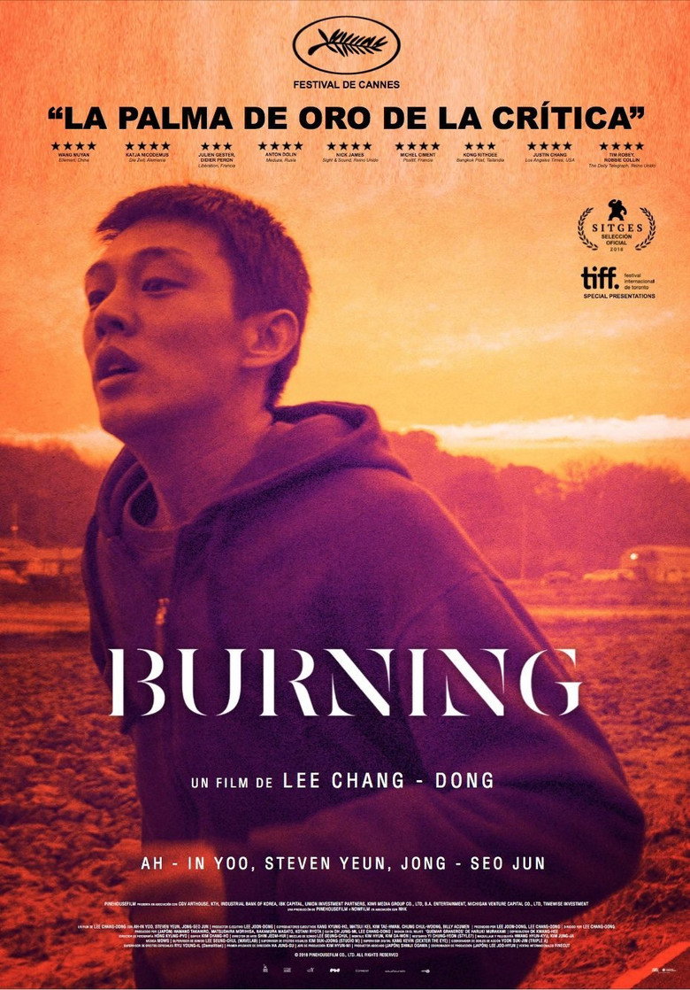 Cartel de Burning, 2018